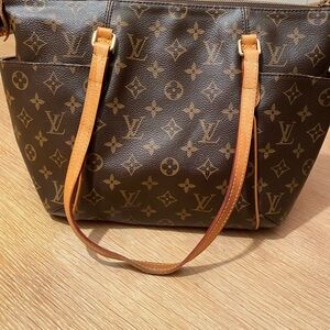 Louis Vuitton Totally PM Monogrammed Brown and Tan Tote
